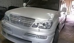 14 149 р. Накладка переднего бампера JAOS Style Lexus LX470 J100 дорестайлинг (1998-2002) (Неокрашенная)  с доставкой в г. Нижний Новгород. Увеличить фотографию 2