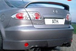 9 499 р. Накладка заднего бампера ATH Mazda 6 GG седан дорестайлинг (2002-2005)  с доставкой в г. Нижний Новгород. Увеличить фотографию 2