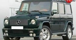 15 699 р. Накладка переднего бампера AMG Mercedes-Benz G class W463 5 дв. дорестайлинг (1989-1994) (Неокрашенная)  с доставкой в г. Нижний Новгород. Увеличить фотографию 2