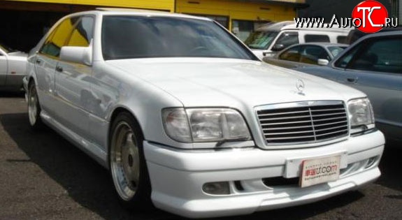 14 149 р. Передний бампер WALD Mercedes-Benz S class W140 Седан (1991-1998) (Неокрашенный)  с доставкой в г. Нижний Новгород