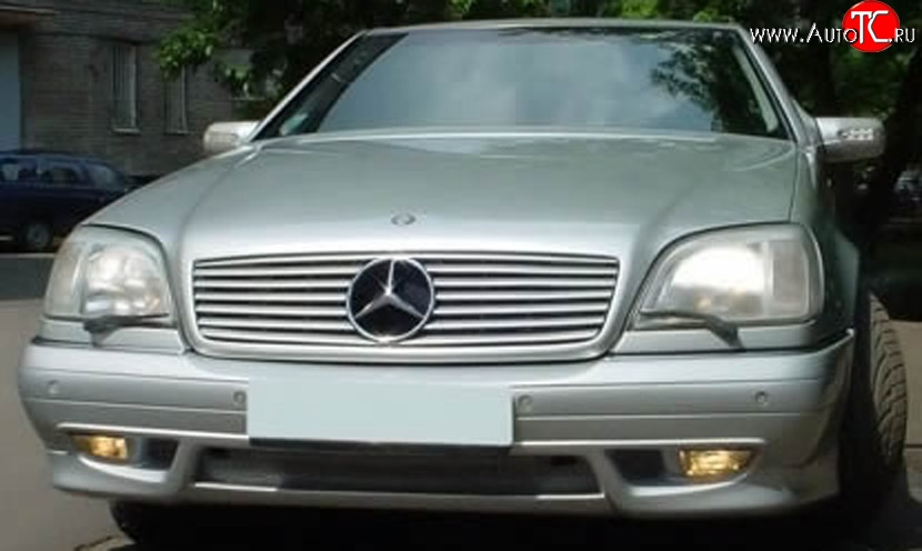 14 949 р. Передний бампер AMG Mercedes-Benz S class W140 Купе (1991-1998) (Неокрашенный)  с доставкой в г. Нижний Новгород