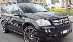 7 349 р. Вставки для модульной оптики ПТФ BRABUS Mercedes-Benz GL class X164 рестайлинг (2009-2012) (Без оптических модулей)  с доставкой в г. Нижний Новгород. Увеличить фотографию 2