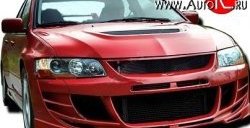 Передний бампер Sport Mitsubishi Lancer Evolution CT9A седан (2003-2005)