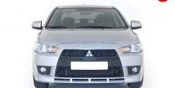 22 899 р. Передний бампер Standart Plus Mitsubishi Lancer 10 седан дорестайлинг (2007-2010) (Неокрашенный)  с доставкой в г. Нижний Новгород. Увеличить фотографию 2