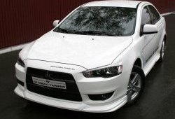 699 р. Реснички Mitsubishi Global-Tuning Mitsubishi Lancer 10 седан дорестайлинг (2007-2010) (Неокрашенные)  с доставкой в г. Нижний Новгород. Увеличить фотографию 2