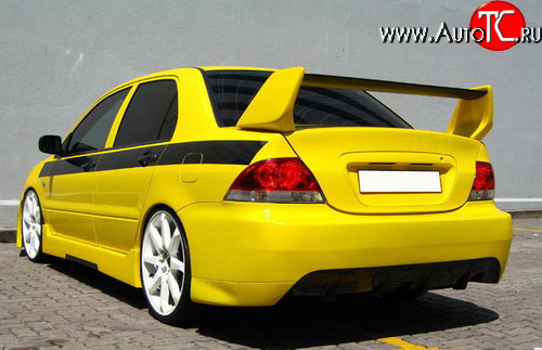 10 699 р. Антикрыло Accolade Evo  Mitsubishi Lancer  9 (2003-2009) 1-ый рестайлинг седан, 2-ой рестайлинг седан (Неокрашенный)  с доставкой в г. Нижний Новгород