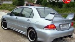 4 099 р. Пороги накладки Underground Mitsubishi Lancer 9 2-ой рестайлинг седан (2005-2009) (Неокрашенные)  с доставкой в г. Нижний Новгород. Увеличить фотографию 2