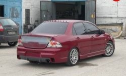 Задний бампер Evo Mitsubishi (Митсубиси) Lancer (Лансер)  9 CS (2003-2009) 9 CS седан 1-ый рестайлинг, седан 2-ой рестайлинг