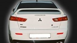 3 449 р. Спойлер GT Dynamics Mitsubishi Lancer 10 седан рестайлинг (2011-2017) (Неокрашенный)  с доставкой в г. Нижний Новгород. Увеличить фотографию 6