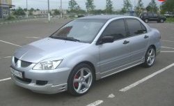 5 999 р. Пороги накладки EGR Mitsubishi Lancer 9 2-ой рестайлинг седан (2005-2009) (Неокрашенные)  с доставкой в г. Нижний Новгород. Увеличить фотографию 4