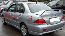 6 199 р. Пороги накладки GT Dynamics Mitsubishi Lancer 9 1-ый рестайлинг седан (2003-2005) (Неокрашенные)  с доставкой в г. Нижний Новгород. Увеличить фотографию 2