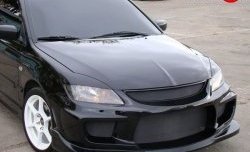 19 999 р. Передний бампер INGS Extreem Mitsubishi Lancer 9 2-ой рестайлинг седан (2005-2009) (Неокрашенный, Без сетки в бампер)  с доставкой в г. Нижний Новгород. Увеличить фотографию 4