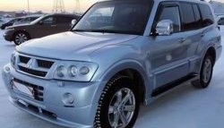 5 949 р. Вставки для модульной оптики Sport Mitsubishi Pajero 3 V70 дорестайлинг (1999-2003) (кузов: дорестайлинг (без креплений))  с доставкой в г. Нижний Новгород. Увеличить фотографию 2