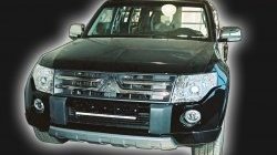 10 499 р. Накладка переднего бампера GT Dynamics Mitsubishi Pajero 4 V80 дорестайлинг (2006-2011) (Дорестайлинг, Неокрашенная)  с доставкой в г. Нижний Новгород. Увеличить фотографию 3