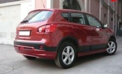 Накладка заднего бампера Городская Легенда Nissan Qashqai 1 дорестайлинг (2007-2010)