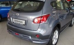 3 479 р. Комплект ресничек на фонари  Nissan Qashqai  1 (2007-2010) дорестайлинг (Неокрашенные)  с доставкой в г. Нижний Новгород. Увеличить фотографию 1