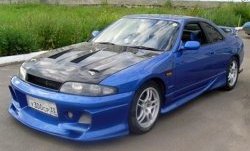 17 249 р. Пластиковый капот DoLuck Nissan Skyline R33 (1993-1998) (Неокрашенный)  с доставкой в г. Нижний Новгород. Увеличить фотографию 3