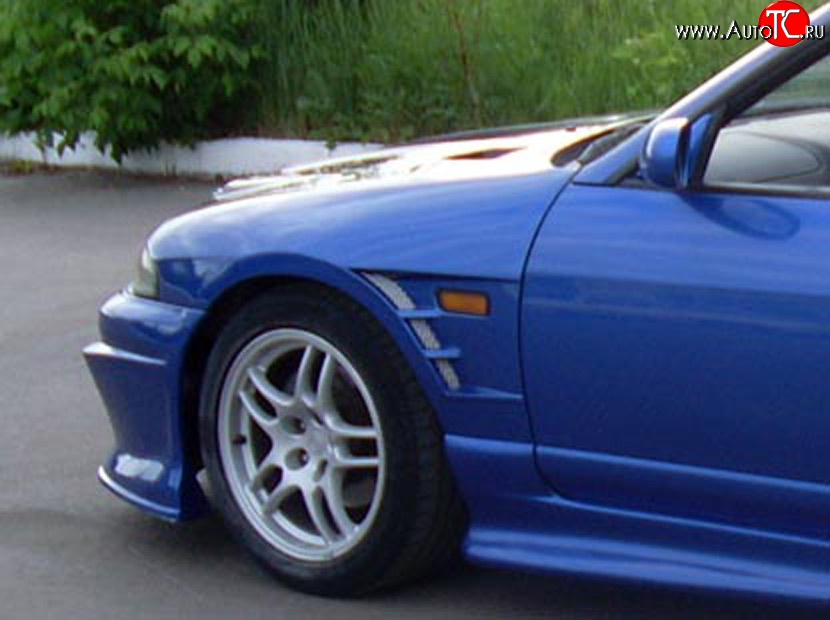 10 949 р. Передние крылья DoLuck Nissan Skyline R33 (1993-1998) (Неокрашенные)  с доставкой в г. Нижний Новгород