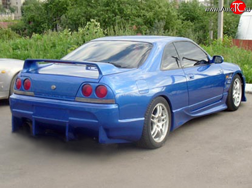 9 999 р. Задний бампер DoLuck Nissan Skyline R33 (1993-1998) (Неокрашенный)  с доставкой в г. Нижний Новгород