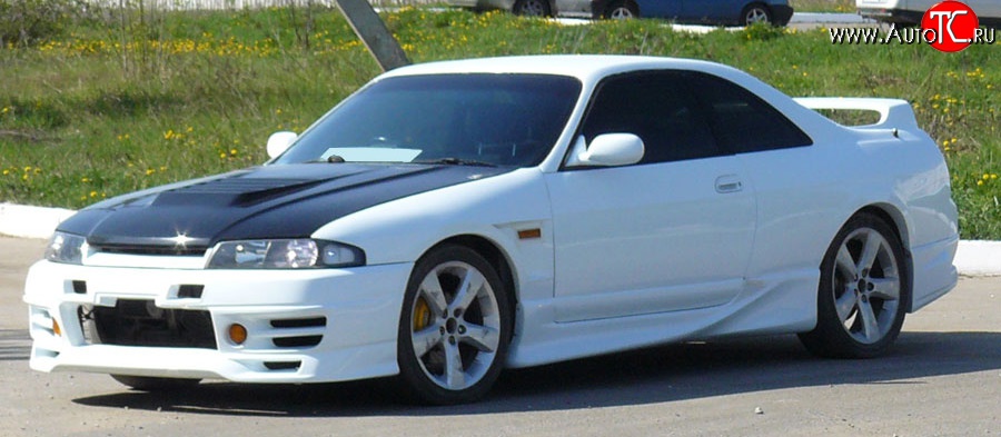 10 549 р. Передний бампер Drift style Nissan Skyline R33 (1993-1998) (Неокрашенный)  с доставкой в г. Нижний Новгород