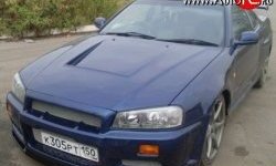 9 549 р. Передний бампер GTR Nissan Skyline R33 (1993-1998) (Неокрашенный)  с доставкой в г. Нижний Новгород. Увеличить фотографию 2