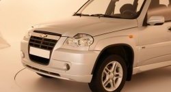 1 999 р. Пороги накладки Памир Chevrolet Niva 2123 дорестайлинг (2002-2008) (Неокрашенные)  с доставкой в г. Нижний Новгород. Увеличить фотографию 2