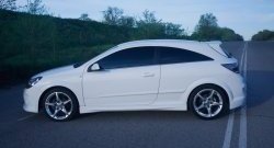 Пороги накладки DM-Style Opel (Опель) Astra (Астра)  H GTC (2004-2011) H GTC хэтчбек 3 дв. дорестайлинг, хэтчбек 3 дв. рестайлинг