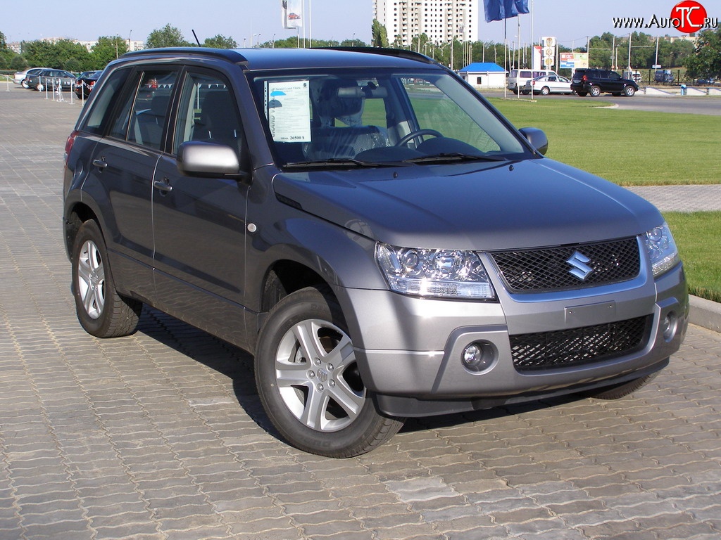 13 199 р. Передний бампер Standart Suzuki Grand Vitara JT 5 дверей дорестайлинг (2005-2008)  с доставкой в г. Нижний Новгород