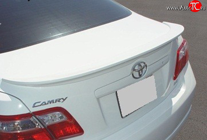 3 689 р. Спойлер Sport Toyota Camry XV40 рестайлинг (2009-2011) (Неокрашенный)  с доставкой в г. Нижний Новгород