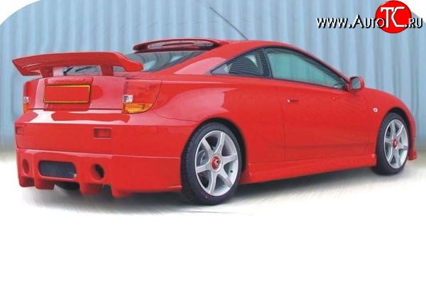 4 399 р. Накладка заднего бампера CarZone MK2 Toyota Celica T230 (1999-2006)  с доставкой в г. Нижний Новгород