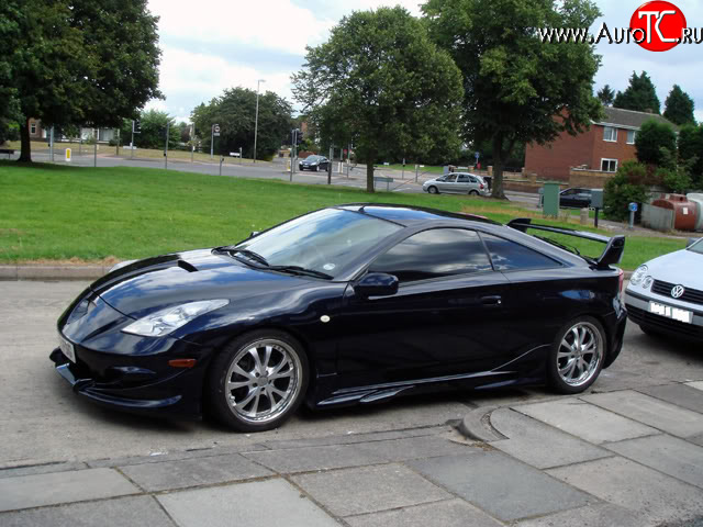 4 999 р. Пороги накладки VeilSide Toyota Celica T230 (1999-2006)  с доставкой в г. Нижний Новгород