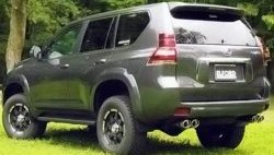 23 049 р. Арки крыльев ELFORD Toyota Land Cruiser Prado J150 дорестайлинг (2009-2013) (Неокрашенные)  с доставкой в г. Нижний Новгород. Увеличить фотографию 2