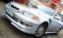 3 649 р. Накладка Concept на передний бампер Toyota Mark 2 X100 седан (1996-2000) (Неокрашенная)  с доставкой в г. Нижний Новгород. Увеличить фотографию 3