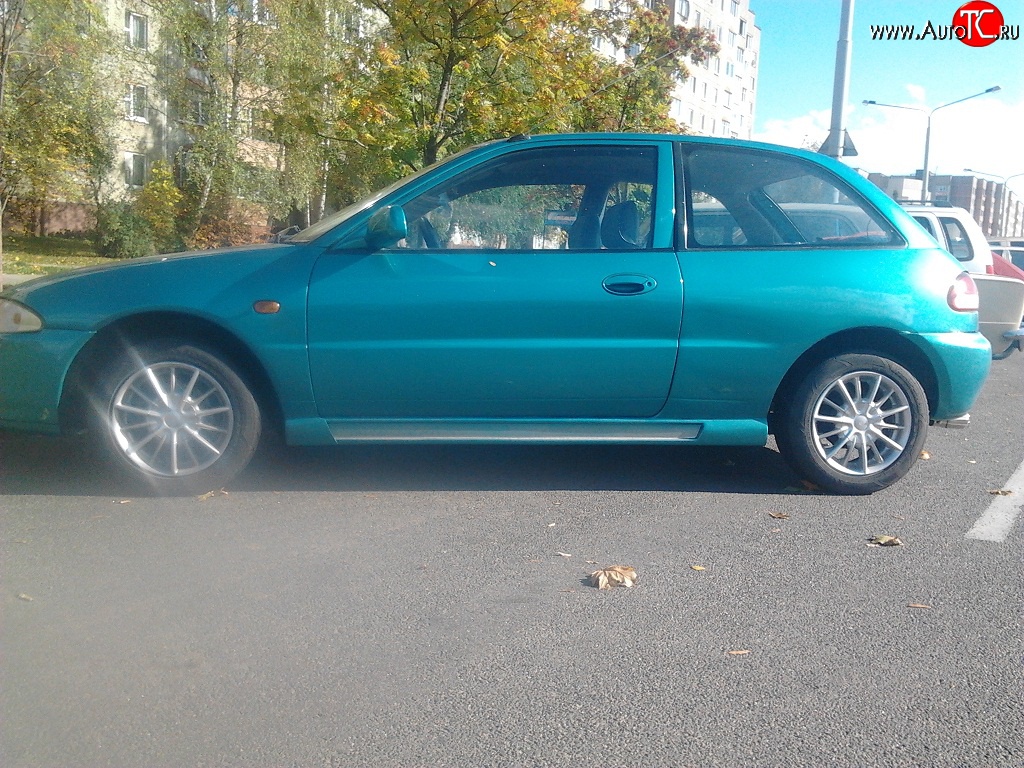 3 949 р. Пороги накладки Uni V9 (составные, максимальная длина 2020 мм) Subaru Legacy BE,B12 седан (1998-2003)  с доставкой в г. Нижний Новгород