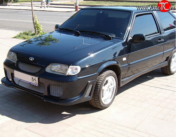 3 099 р. Передний бампер M-VRS Лада 2114 (2001-2014) (Неокрашенный)  с доставкой в г. Нижний Новгород