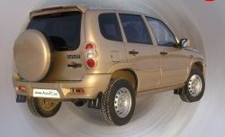 1 089 р. Комплект накладок Кураж на фонари (до 2009 г)  Chevrolet Niva  2123 (2002-2008), Лада 2123 (Нива Шевроле) (2002-2008) (Неокрашенные)  с доставкой в г. Нижний Новгород. Увеличить фотографию 2