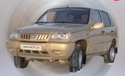 1 069 р. Пороги накладки KURAJ Chevrolet Niva 2123 дорестайлинг (2002-2008) (Глянец, Неокрашенные)  с доставкой в г. Нижний Новгород. Увеличить фотографию 5