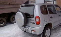 2 299 р. Чехол запасного колеса Chevrolet Лада 2123 (Нива Шевроле) 1 рестайлинг (2009-2020) (Неокрашенный)  с доставкой в г. Нижний Новгород. Увеличить фотографию 4