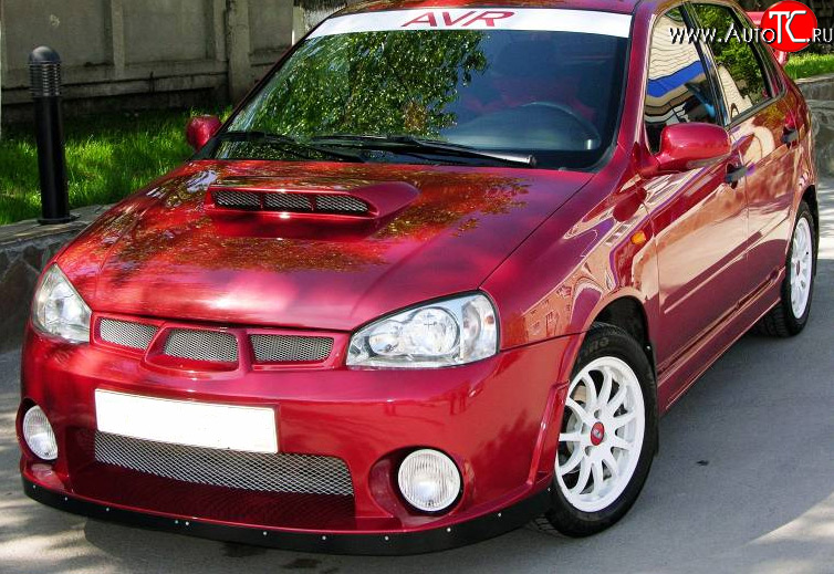 1 299 р. Воздухозаборник AVR (62/56x27x7.5 см) Chevrolet Spark M200,250 (2005-2010) (Неокрашенный)  с доставкой в г. Нижний Новгород