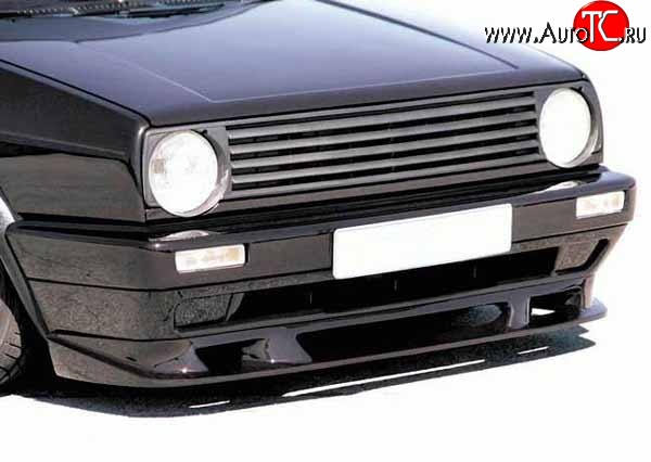 5 699 р. Накладка переднего бампера OldWise V1  Volkswagen Golf  2 (1983-1992)  с доставкой в г. Нижний Новгород