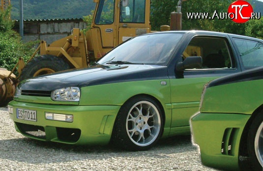 7 999 р. Передний бампер Well Volkswagen Golf 3 (1991-1998)  с доставкой в г. Нижний Новгород