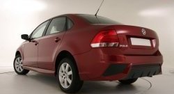 3 249 р. Пороги накладки Sport Volkswagen Polo 5 седан дорестайлинг (2009-2015) (Неокрашенные)  с доставкой в г. Нижний Новгород. Увеличить фотографию 2