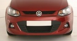 1 799 р. Противотуманные фары в передний бампер Sport Volkswagen Polo 5 седан дорестайлинг (2009-2015)  с доставкой в г. Нижний Новгород. Увеличить фотографию 2