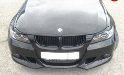 5 999 р. Накладка переднего бампера AC Shnitzer BMW 3 серия E90 седан дорестайлинг (2004-2008) (Неокрашенная)  с доставкой в г. Нижний Новгород. Увеличить фотографию 3