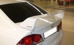 10 699 р. Антикрыло Mugen Honda Civic FD седан дорестайлинг (2005-2008) (Неокрашенный)  с доставкой в г. Нижний Новгород. Увеличить фотографию 4