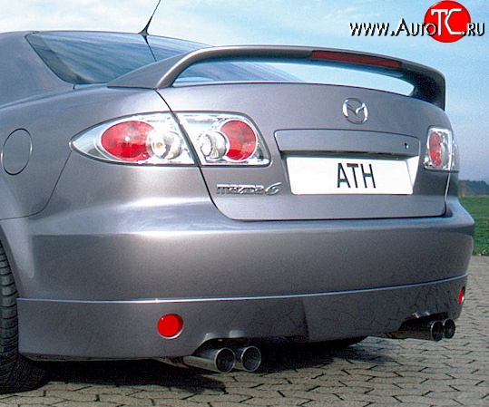 5 949 р. Спойлер ATH Mazda 6 GG седан дорестайлинг (2002-2005) (Неокрашенный)  с доставкой в г. Нижний Новгород