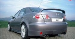 5 949 р. Спойлер ATH Mazda 6 GG седан дорестайлинг (2002-2005) (Неокрашенный)  с доставкой в г. Нижний Новгород. Увеличить фотографию 2