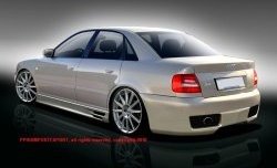 25 899 р. Задний бампер К1 Audi A4 B5 8D2 седан 2-ой рестайлинг (1999-2001)  с доставкой в г. Нижний Новгород. Увеличить фотографию 1