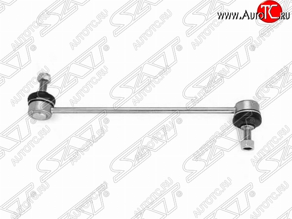 459 р. Стойка (тяга) переднего стабилизатора SAT  Audi A1 8X1 хэтчбэк 3 дв., Seat A1 (8X1 хэтчбэк 3 дв.), Skoda Fabia (Mk1,  Mk2), Rapid (NH3), Roomster (5J), Volkswagen Polo (9N1,  5)  с доставкой в г. Нижний Новгород