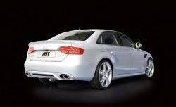 19 899 р. Накладка на задний бампер ABT Audi A4 B8 дорестайлинг, седан (2007-2011)  с доставкой в г. Нижний Новгород. Увеличить фотографию 2